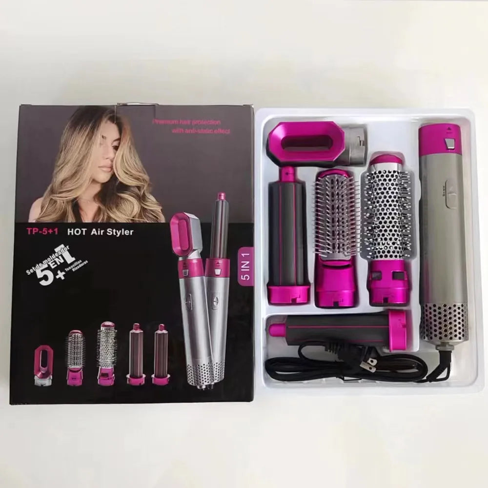 Shopitarium™ 5 in 1 Hair Dryer Hot Comb