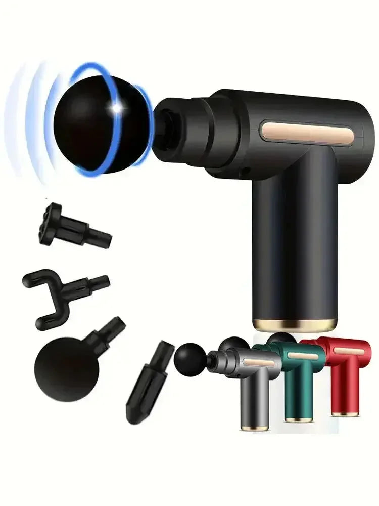 Portable massage gun for muscle recovery