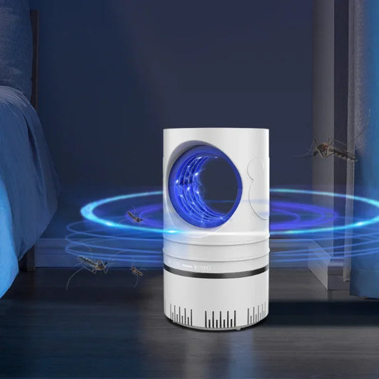 Shopitarium™ Mosquito Killer Lamp USB Rechargeable LED Blue Light Catcher