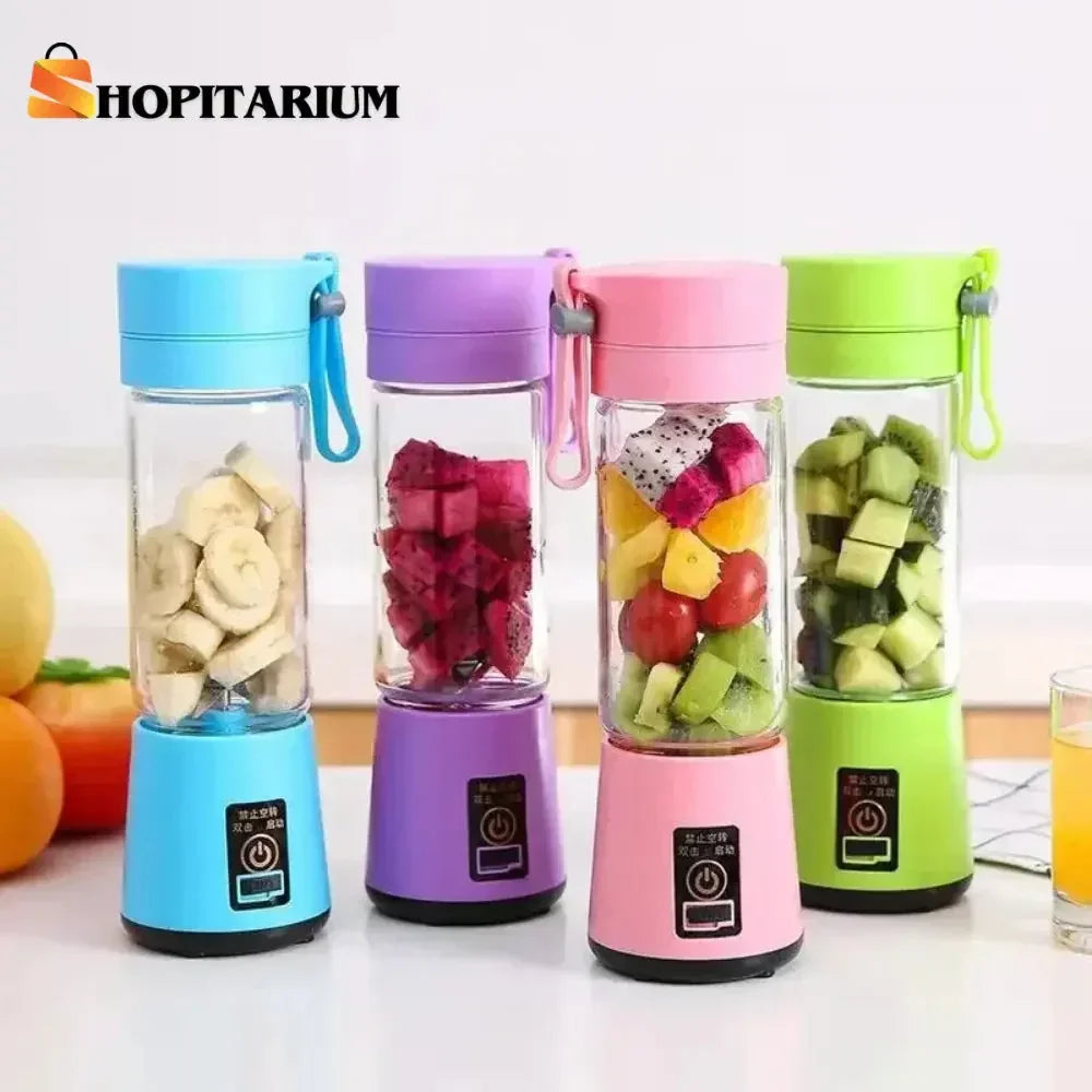 Portable mini blender for shakes and smoothies