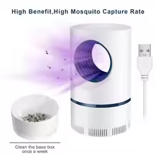 Shopitarium™ Mosquito Killer Lamp USB Rechargeable LED Blue Light Catcher Shopitarium