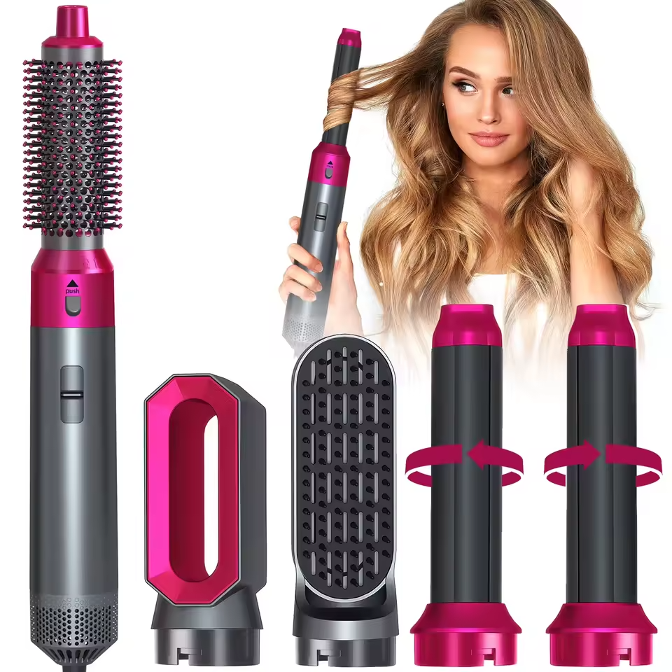 Shopitarium™ 5 in 1 Hair Dryer Hot Comb Shopitarium