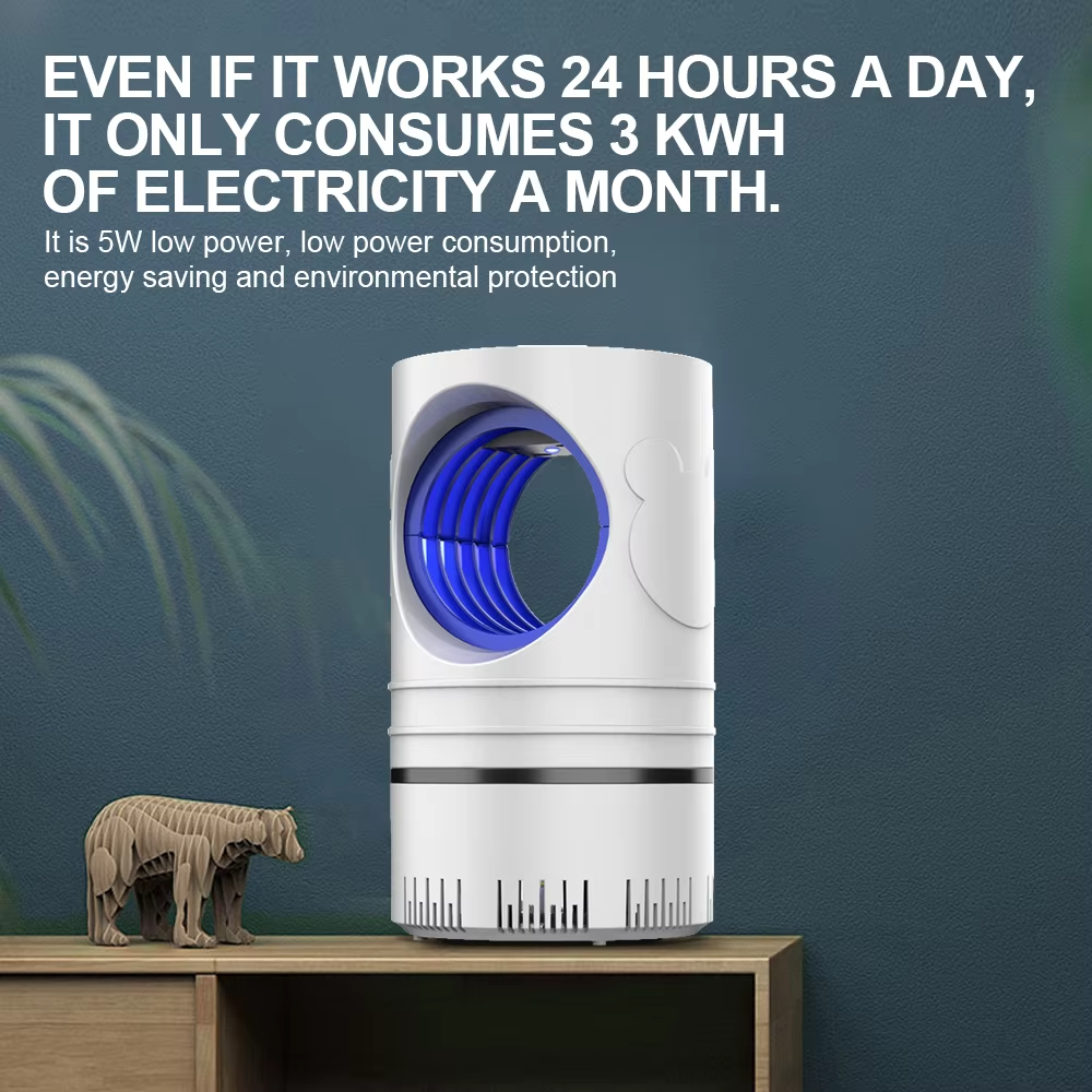 Shopitarium™ Mosquito Killer Lamp USB Rechargeable LED Blue Light Catcher Shopitarium